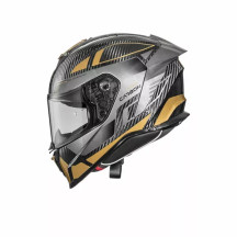 Casco Hyper Carbon — Talla M, Integral, Gris